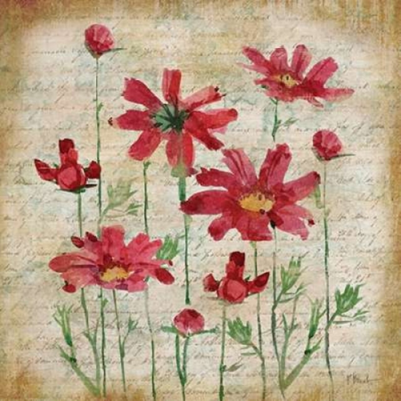 Poetic Garden III Poster Print by Paul Brent - Item # VARPDXBNT536